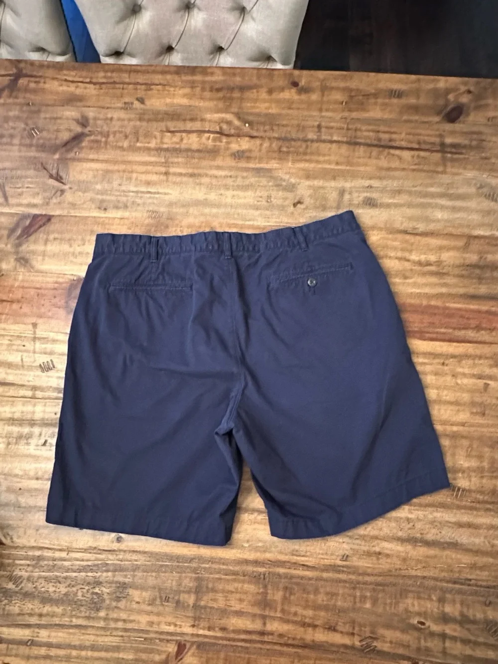 J. Crew Classic Navy Flat-Front Men's Shorts